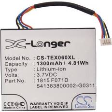 Cameron Sino Batteri til Texas TI-Nspire CX 1300mAh