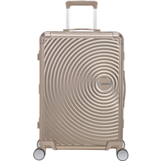 Multifärgade Resväskor American Tourister Resväska Soundbox Alu 68 cm Brons