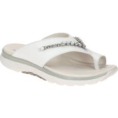 Gabor Rollingsoft Damen Pantoletten - Weiß Elegant