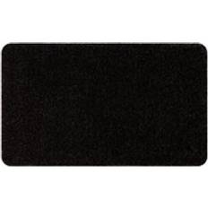 Polyester Bath Mats RUGSX Dywaniki Łazienkowe Rug 50cm x 80cm Black cm