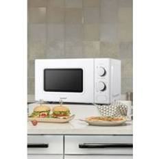 White Microwave Ovens Living and Home Comfee 700W 20L Microwave Oven White