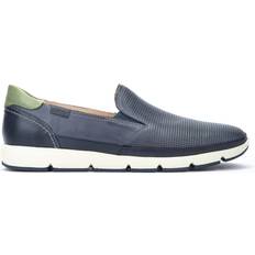 Skum Loafers Pikolinos Fuencarral Lædermokkasiner Med Elastikbånd - Blå