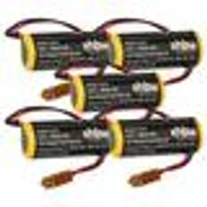 VHBW 5x Batterie Li-MnO2 2000mAh 3V