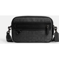 Coach Skuldertasker Coach Uld Skuldertaske Med Monogram - Sort