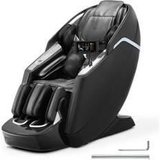 VEVOR Massagefåtölj Helkropps 3D/4D med SL-spår och Yoga Stretch