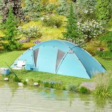 Camping & Outdoor Gracie Oaks 4 Person Tent Blue