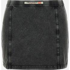 Diesel Dam Kjolar Diesel Skirt O-Allegra - Gray