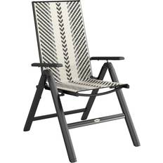 Patio Chairs on sale Lily Manor Patio Dining Armchair 105cm H x 77cm W x 60.5cm D - Grey