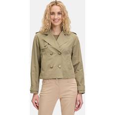 Betty Barclay Dame Blazere Betty Barclay Alsindig Langærmet Blazer Jakke - Oliven/Grøn