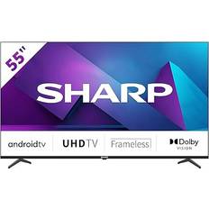 Sharp 4T-C55FN6KL2AB 55-Inch 4K Android Smart TV