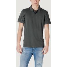 EA7 Pikétröjor EA7 Emporio Armani Topp Herr Polotröja med Knappfäste - Green