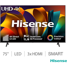 Hisense 75 Hisense 75A6NTUK 75 Inch LED Freely Smart TV