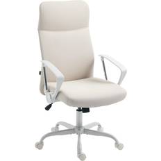 White Office Chairs Inbox Zero Cream White 65cm W X 63cm D Office Chair