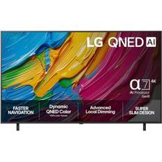 Fladskærms tv 80tommer LG 65 QNED 80 4K QNED AI TV