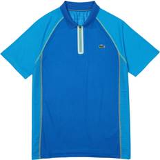 Lacoste Tennis Polo Shirts Lacoste Mens Recycled Polyester Tennis Polo Shirt - Blue