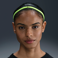 Yellow Headbands Nike Flex Headbands 6-Pack - Yellow