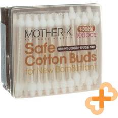 Swabs On Mother-K 100 Pcs 100% Cotton Swabs for Babies