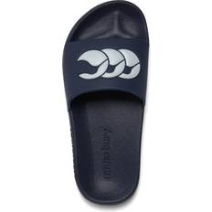 Grey Slides Canterbury Unisex Adult Wide Sliders - Navy/White