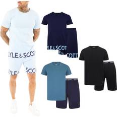 Lyle & Scott Men Sleepwear Lyle & Scott Mens Lounge Set T-Shirt Shorts Summer