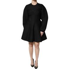 Dolce & Gabbana A-line Mini Dress Black