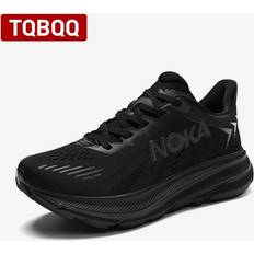 Men's Carbon Plate Air Cushion Running Shoes - Black