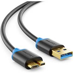 Kablar DeleyCON 0.5m Micro USB 3.0 Datakabel 5 Gbit/s