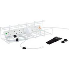Livivo Under Desk Cable Management Tray One Size