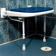 Tabourets de Douche AKW Siège De Douche Rembourré Gris Série 4000 04270P