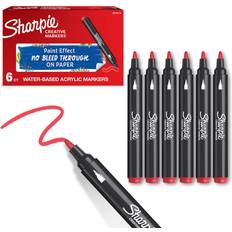 Sharpie Markers Sharpie Creative Marker Acrylic Paint Pens 6 Count