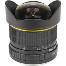 Bower Ultra Wide-Angle 8mm f/3.5 Fisheye Fixed Lens SLY358N