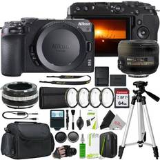 Digital Cameras Nikon Z30 Mirrorless Camera with AF-S Nikkor 50mm f/1.4G Lens Enhanced Macro Kit
