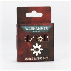 Games Workshop Vuxenspel Sällskapsspel Games Workshop Warhammer 40000 World Eaters Dice Set