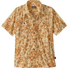 Gula - Herr Skjortor Patagonia M's Back Step Shirt - Wildflower Pastel Buttercup Yellow