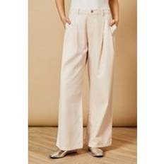Pink Jeans Oasis Pleat Front Washed Jeans - Pastel Pink