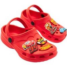 Red Clogs Disney Lightning McQueen Cars Summer Clogs - Red