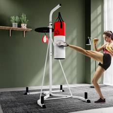 Punching Bag Punching Bags Homcom Punchbag and Speedball Boxing Station Frame