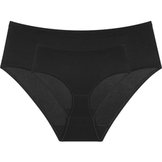 Triumph Økologiske Trusser Triumph Sense Of Cotton Midi Trusse - Sort