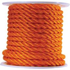 Marine Ropes Hillman P9M48S0100Y01S 3/4 x 100 Yellow Polypropylene Wellington Twisted Rope