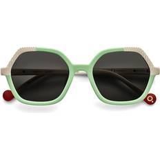 Turtle Sun Børn Solbriller Børn - Light Green/White Laminate