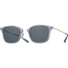 Solbriller Eyevan Macdougal-Sun MRG Men's Sunglasses - Transparent Mirage Blue