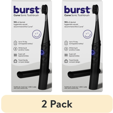 Electric Toothbrushes & Irrigators Burst Curve Sonic Toothbrush Rechargeable 2 Pack