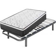Conjuntos de Cama Colchón Viscoelástico Origin + Somier Apolo 90x180 cm Con 4 Patas De 32 cm