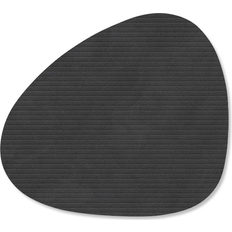 Coasters Lind DNA Curve Corduroy Black Coaster