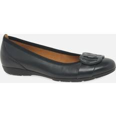 Blue - Women Ballerinas Gabor Rosta Womens Ballet Pumps - Black