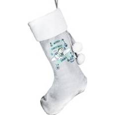 Stockings Personalised Memento Company The Snowman and The Snowdog Luxury One Size Stocking