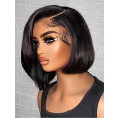 4x4 Pre-cut Lace Closure Bob Wig 12 Inch