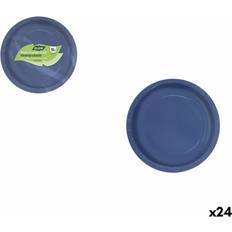 Plate Sets Algon Blue 20 cm Set 10 Pieces Plate Sets