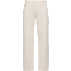 Moncler Jeans Moncler Läder Jeans Med Logotyp -