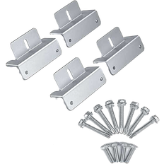 Solar Panels BougeRV Solar Panel Mounting Z Bracket Mount Kits 8 Units