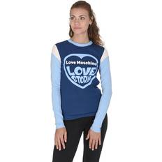 Love Moschino Womens T-Shirt - Blue